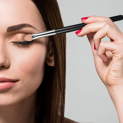 Eyeshadow Applicators Stick Sets Makeup Brushes for Women Sponge Double Sided Washable Reusable Professional Eye Shadow Makeup Applicator Tool for Girls (5Pcs, Black)