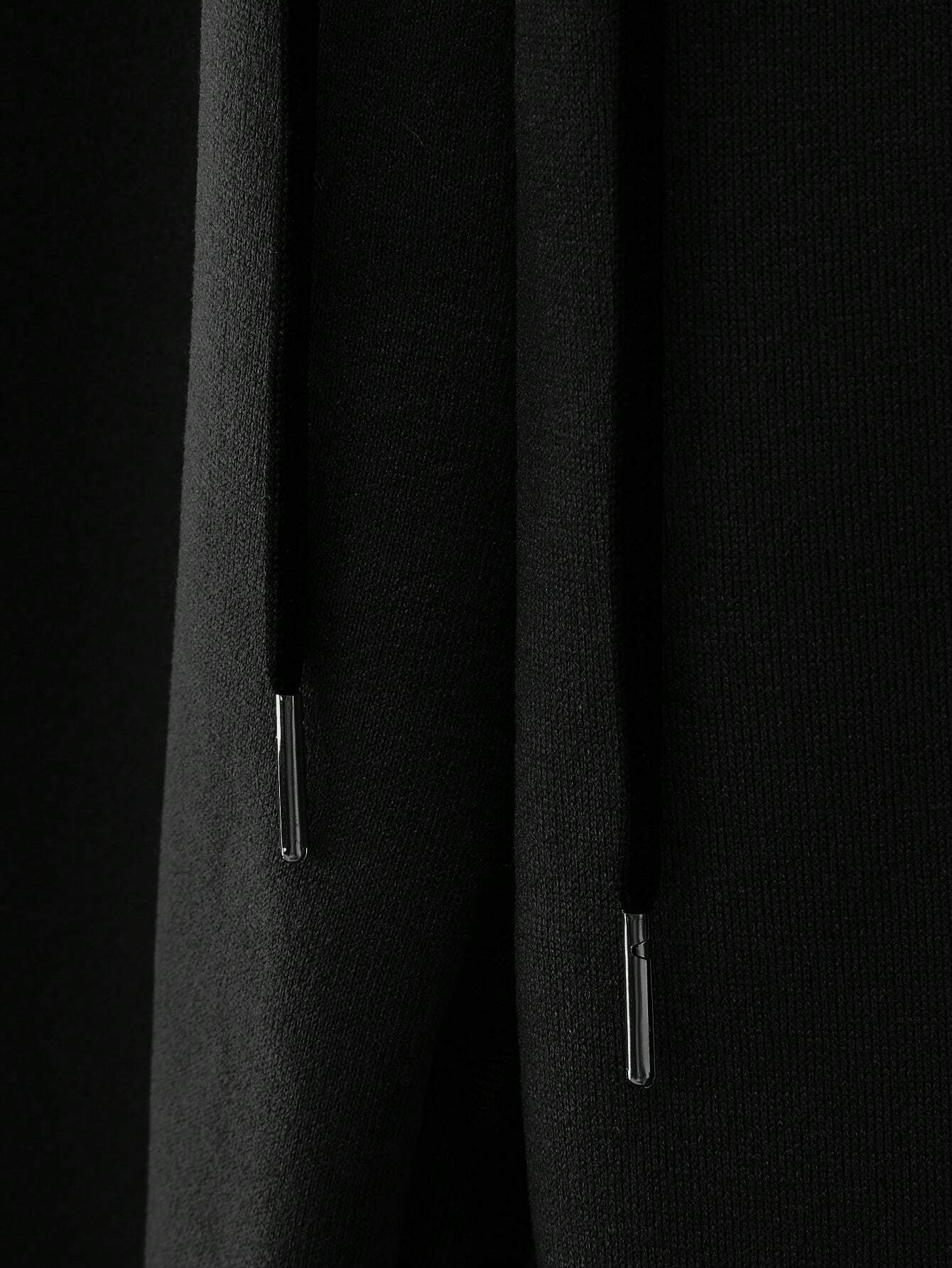 Manfinity Homme 2Pcs Men'S Casual Letter Printed Sweatshirt and Sweatpants Set, for Daily Leisure , Track Suit , Urban , Color Block, Fall Clothes