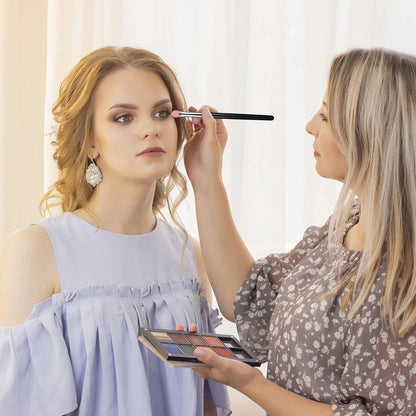 Eyeshadow Applicators Stick Sets Makeup Brushes for Women Sponge Double Sided Washable Reusable Professional Eye Shadow Makeup Applicator Tool for Girls (5Pcs, Black)